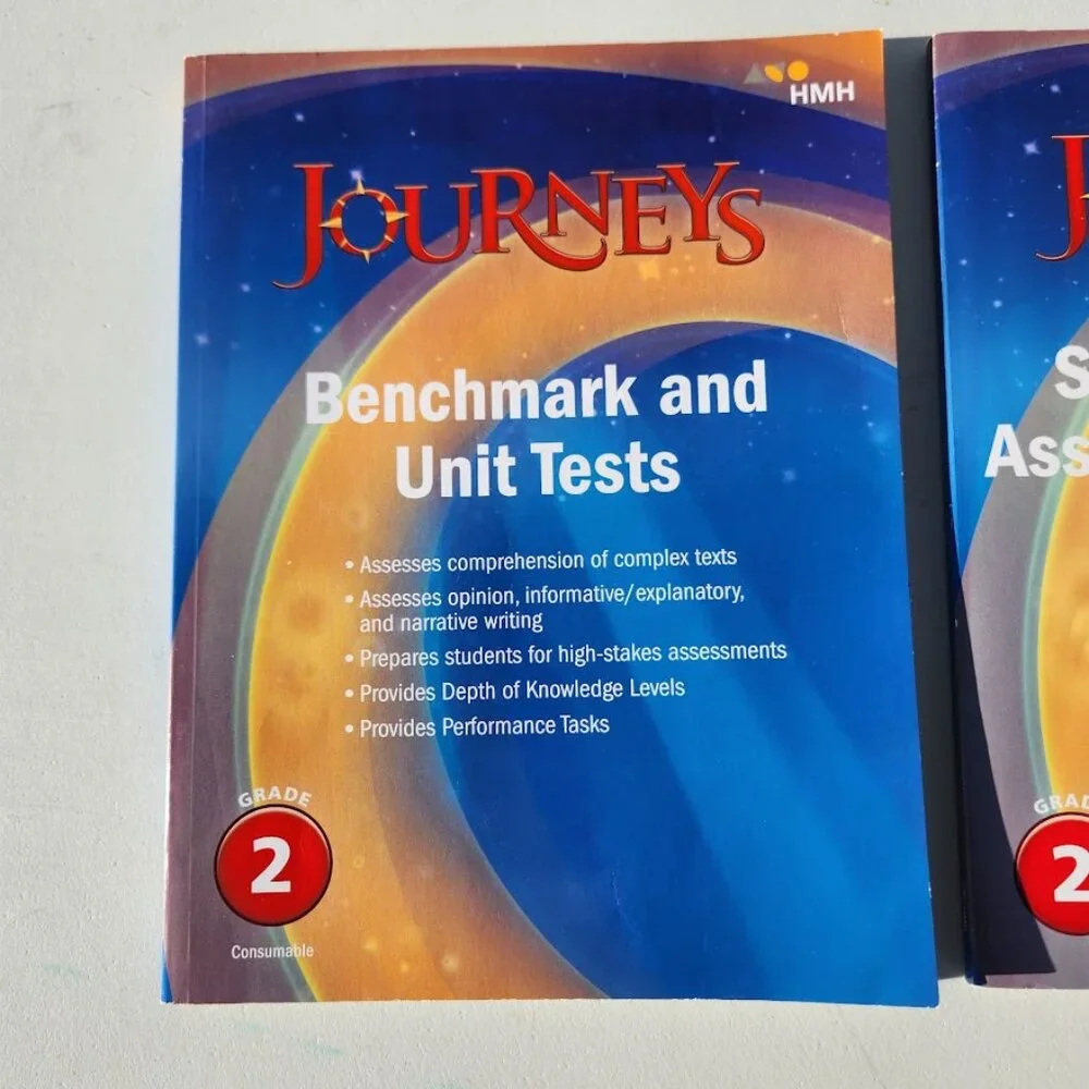 NEW Journeys Grade 2 Workbook Bundle Benchmark Unit Tests Assessment Resource Bo